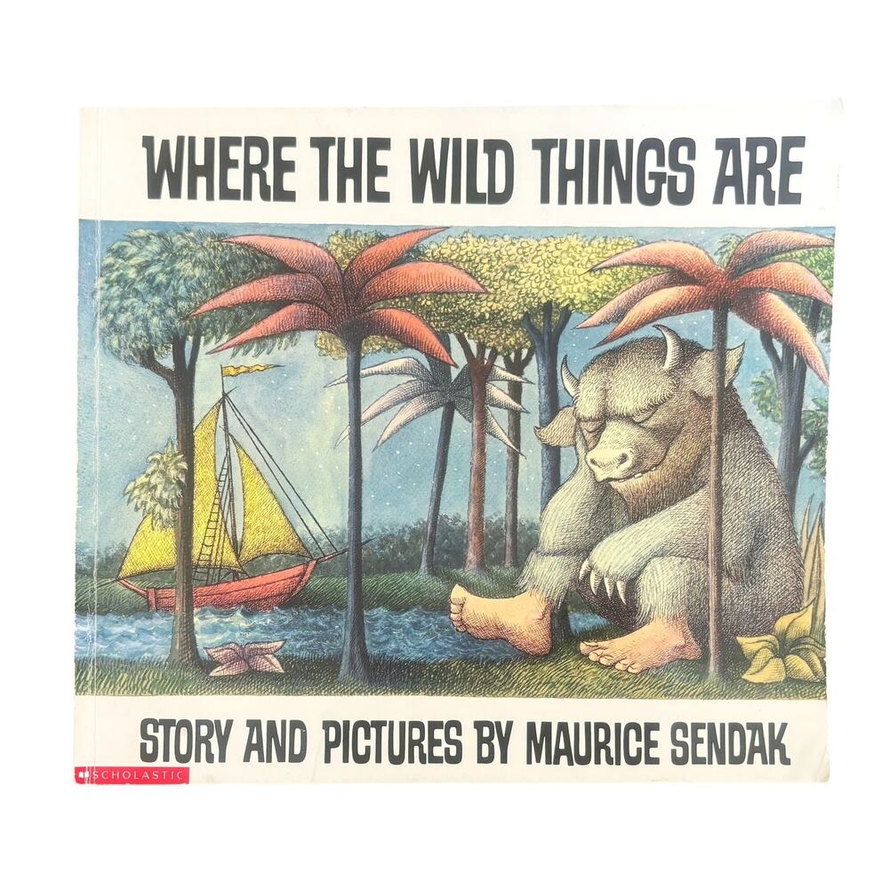 Where the Wild Things Are by Maurice Sendak Paperback Childrens Book